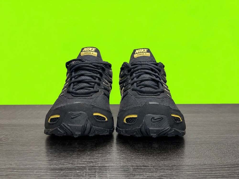 Nike Air Max Torch 4 Size 14 Black Metallic Gold